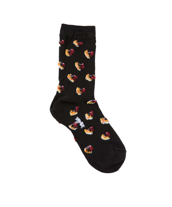 جوراب نانو زنانه طرح‌دار پا آرا Pa Ara کد PA103