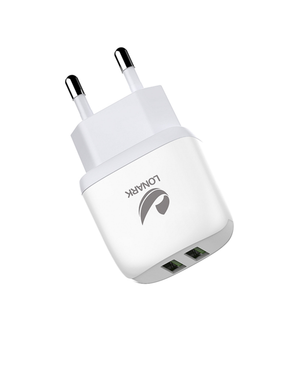 شارژر دیواری 12 وات لونارک مدل LW53A به همراه کابل Micro USB