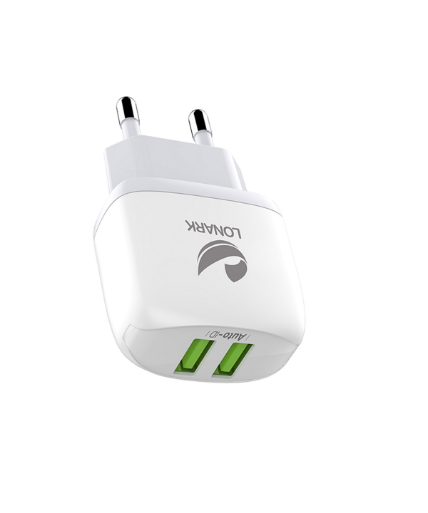 شارژر دیواری 12 وات لونارک مدل LW53C به همراه کابل USB-C