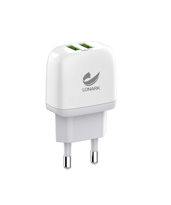شارژر دیواری 12 وات لونارک مدل LW53C به همراه کابل USB-C