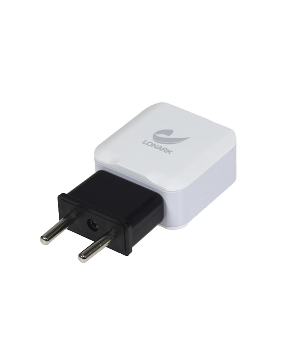 شارژر دیواری 12 وات لونارک مدل LW55A به همراه کابل Micro USB
