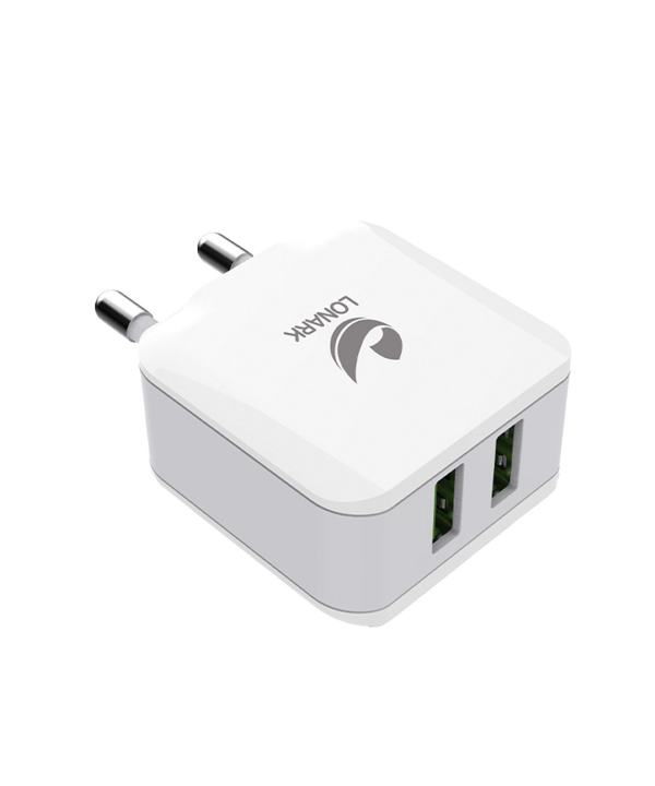 شارژر دیواری 12 وات لونارک مدل LW55C به همراه کابل USB-C