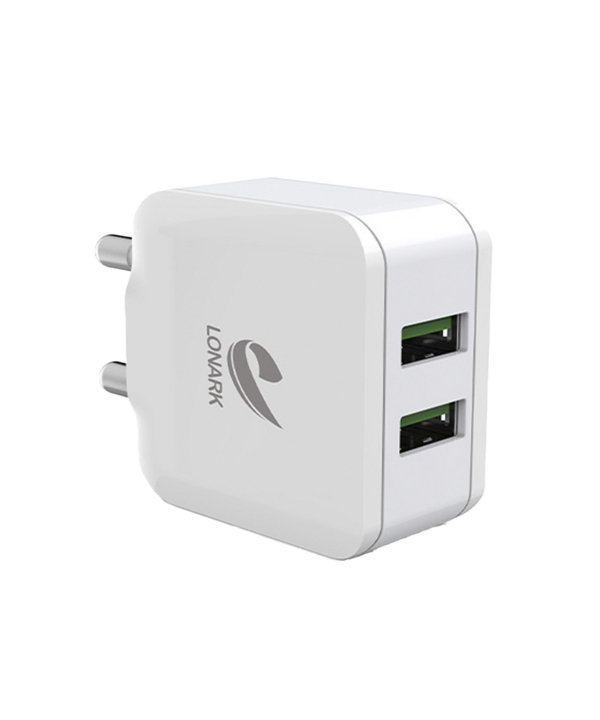 شارژر دیواری 12 وات لونارک مدل LW55C به همراه کابل USB-C