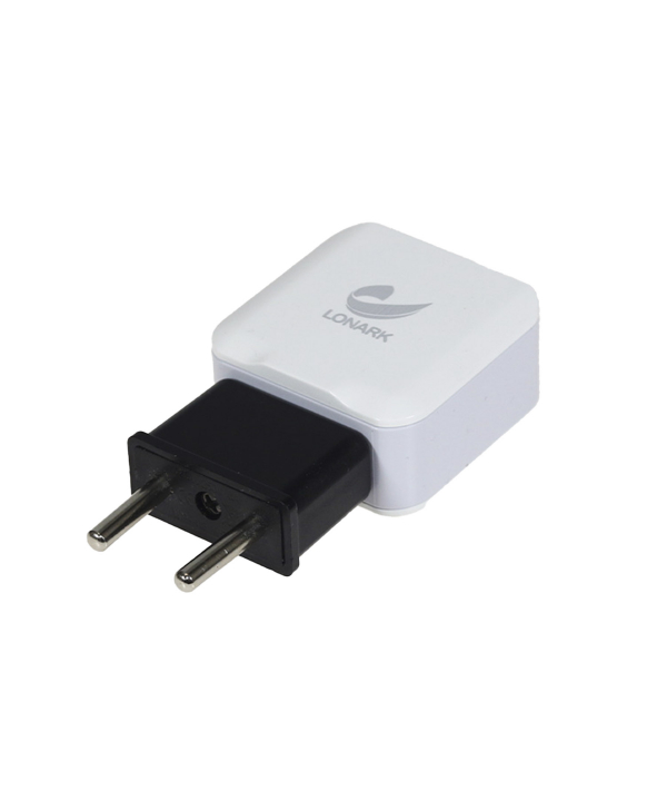 شارژر دیواری 12 وات لونارک مدل LW55C به همراه کابل USB-C