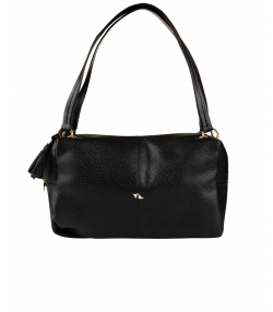 کیف دوشی زنانه چرم طبیعی چرم مشهد Mashad leather مدل S0693-001