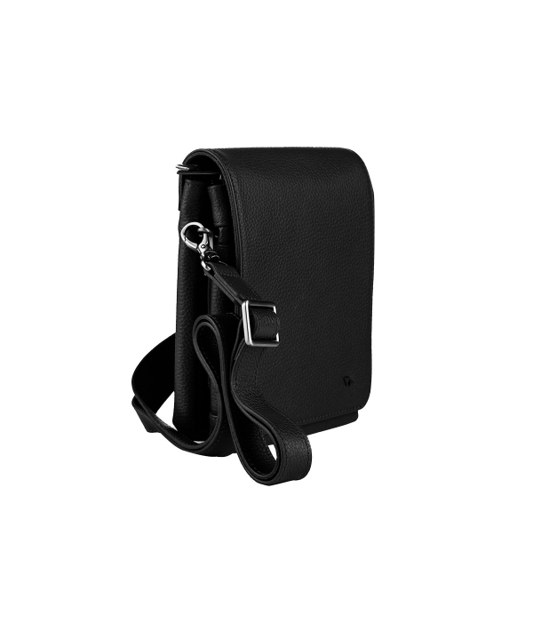 کیف دوشی اسپرت چرم طبیعی قهوه ای چرم مشهد کد X0506-089