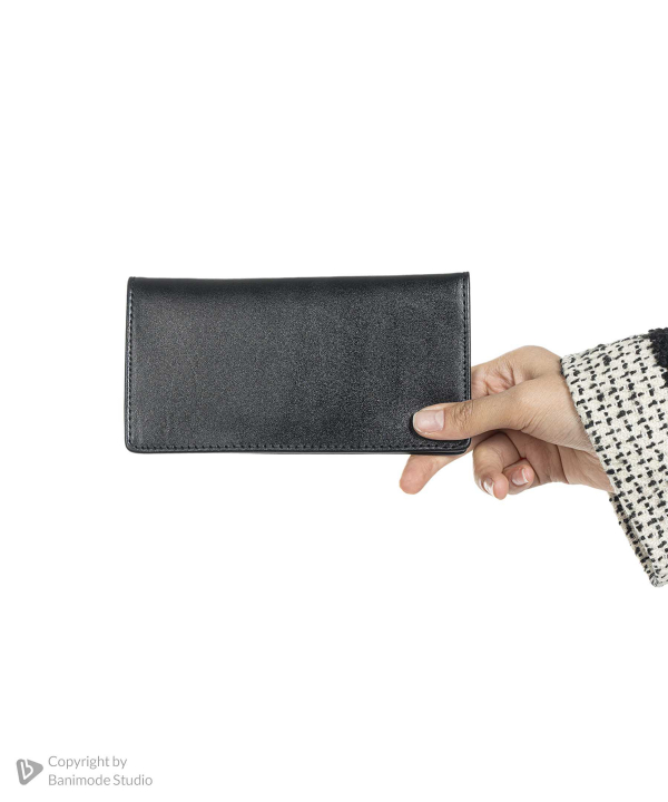 کیف پول مردانه چرم طبیعی چرم آرا CharmAra مدل kj017