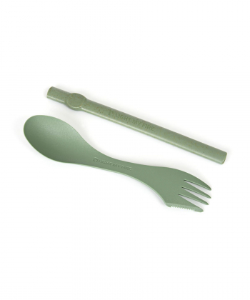 ست قاشق چنگالی و نی لایت مای فایر Light My Fire مدل spork'n straw