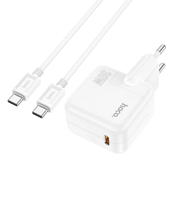 شارژر هوکو Hoco مدل C112A TYPE C TO TYPE C PD 30W