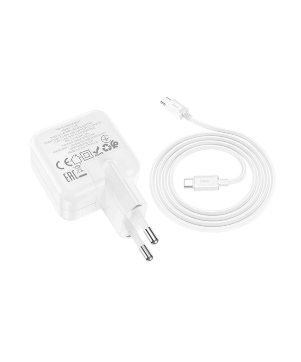 شارژر هوکو Hoco مدل C112A TYPE C TO TYPE C PD 30W