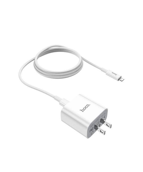 شارژر هوکو Hoco مدل C76 PLUS TYPE C TO LIGHTNING PD 20W