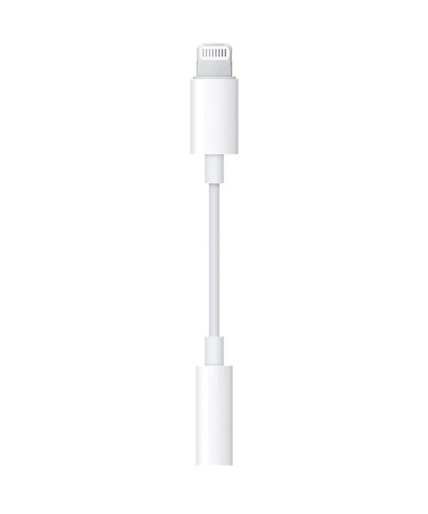 تبدیل اصلی لایتنینگ به aux جک 3.5 میلیمتری اپل Apple Lightning To 3.5mm Headphone Jack Adapter