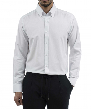 پیراهن آستین بلند مردانه سه دو مدل 4SM45NW0911