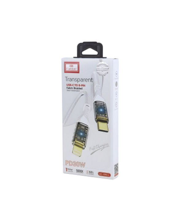 کابل دو پورت SpaceRock Micro USB Lightning M7 Metal 2in1