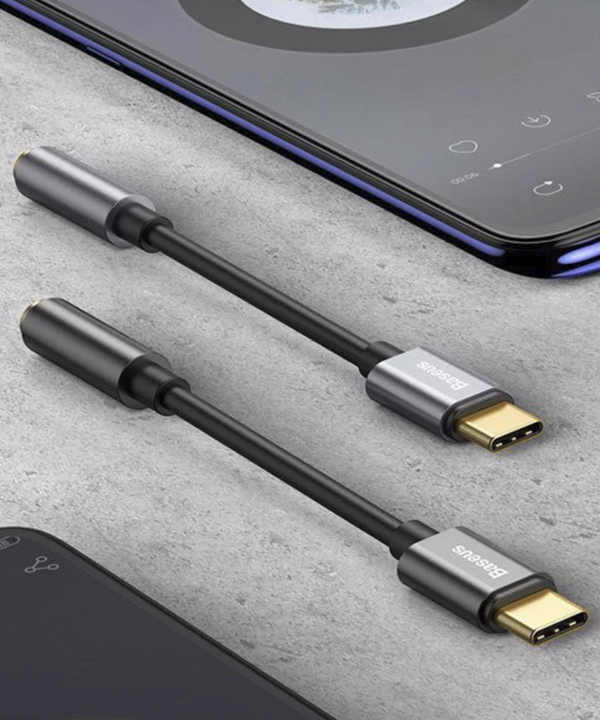 مبدل تایپ سی به صدا بیسوس Baseus Type-C to 3.5mm L54 Adapter