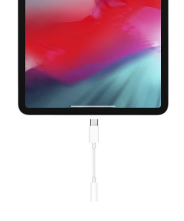 مبدل تایپ سی به جک 3.5 میلیمتری اپل Apple Type-C To Headphone Jack
