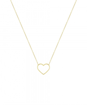 گردنبند قلب توخالی کوچک درریس Doris کد P5378