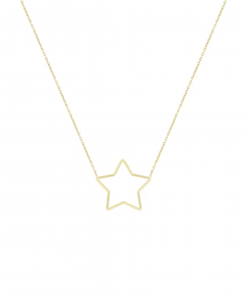 گردنبند ستاره توخالی درریس Doris کد P5383