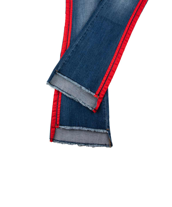 شلوار جین زنانه نواردوزی شده جوتی جینز Jootijeans