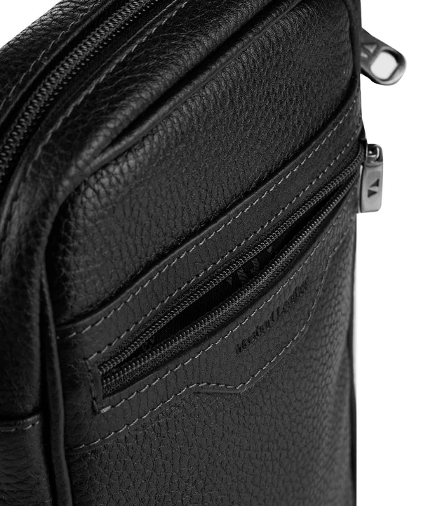 کیف دوشی مردانه چرم مشهد Mashad Leather مدل X0116-001