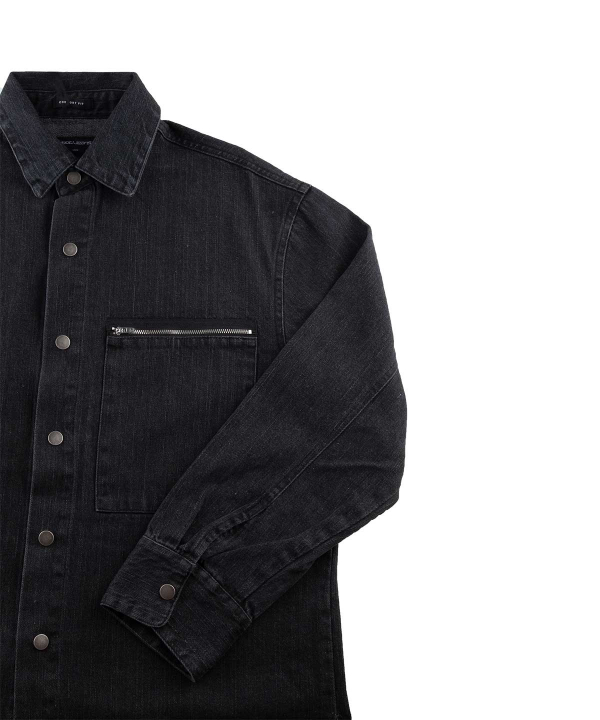 پیراهن جین آستین بلند جیب‌دار مردانه جوتی جینز Jooti Jeans