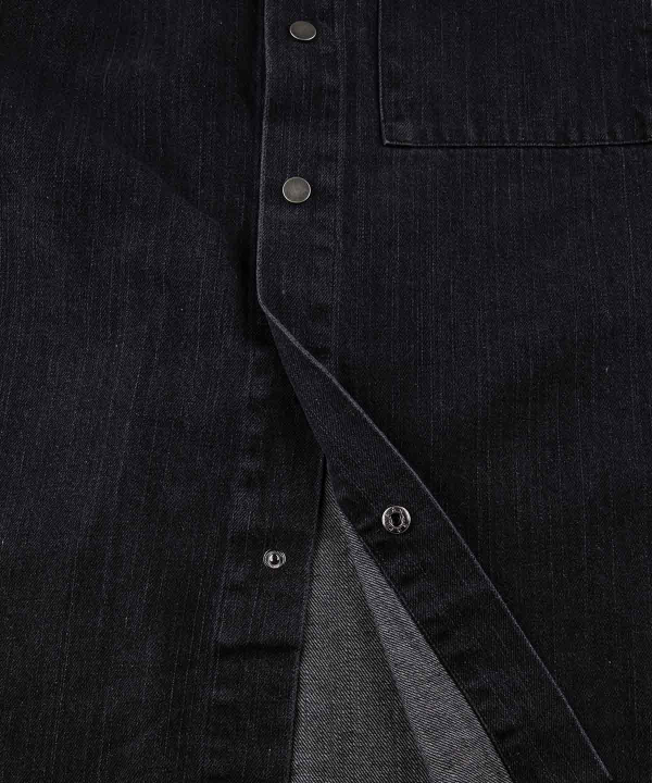 پیراهن جین آستین بلند جیب‌دار مردانه جوتی جینز Jooti Jeans