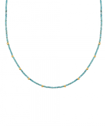 گردنبند فیروزه ای کیا گالری Kia Gallery کد NT112