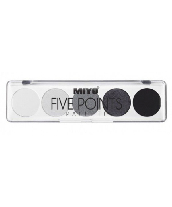 پالت سایه چشم میو Miyo مدل Five Points وزن 6.5 گرم