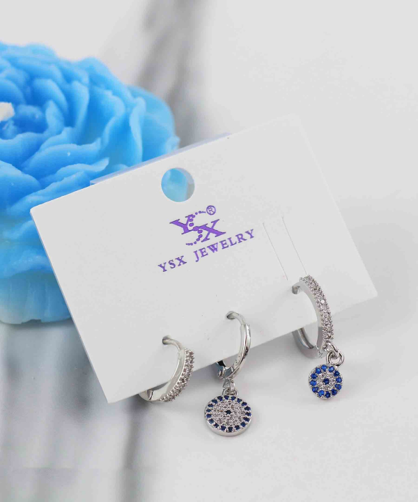 گوشواره زنانه پکی وای اس ایکس YSXکد AAC-856