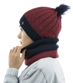 کلاه و شال گردن تارتن Tartan کد 233100204