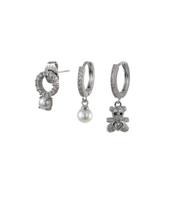 گوشواره زنانه پکی وای اس ایکس YSX کد  مدل تدی کد AAC-839
