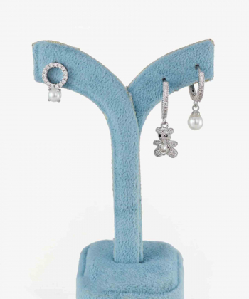 گوشواره زنانه پکی وای اس ایکس YSX کد  مدل تدی کد AAC-839