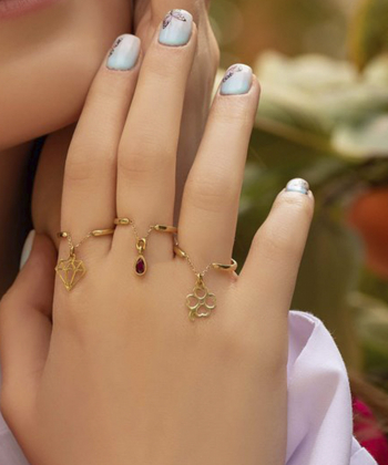 انگشتر شبدر میوگلد Mio Gold کد R722