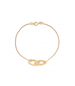 دستبند قفلی ایناس هماتیت گلد Hematite Gold کد 132390