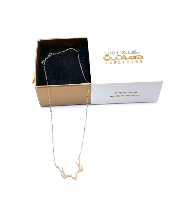 گردنبند لیزری النا هماتیت گلد Hematite Gold کد 132293