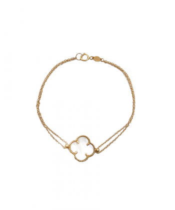 دستبند ونکلیف آلان هماتیت گلد Hematite Gold کد 132379