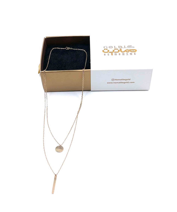 گردنبند لیزری ریما هماتیت گلد Hematite Gold کد 132291