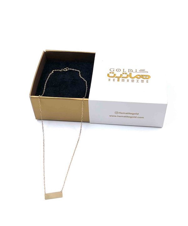 گردنبند لیزری شیما هماتیت گلد Hematite Gold کد 132287