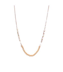 گردنبند ایتالیایی گوی هماتیت گلد Hematite Gold کد 132374