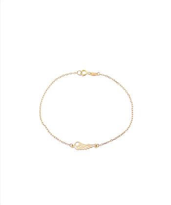 دستبند لیزری فرشته هماتیت گلد Hematite Gold کد 132314