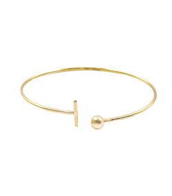 بنگل آیینه آرتمیس هماتیت گلد Hematite Gold کد 132342