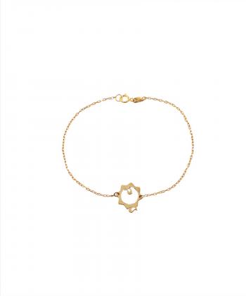 دستبند لیزری خورشید هماتیت گلد Hematite Gold کد 132318