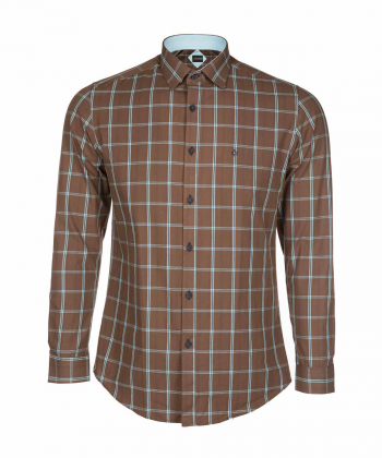 پیراهن مردانه چهارخانه ال آر سی LRC