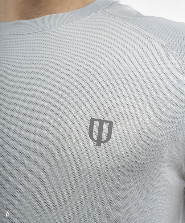 UNIPRO MEN-REGULAR KAPPA SS TSHIRTS-SILVER