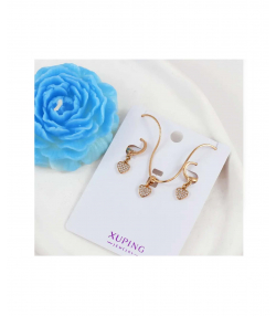 ست گوشواره و گردنبند زنانه ژوپینگ Xuping مدل قلب کد AAA-219