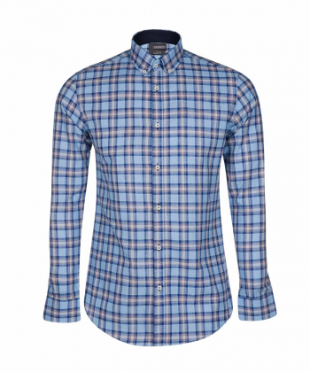 پیراهن مردانه چهارخانه ال آر سی LRC