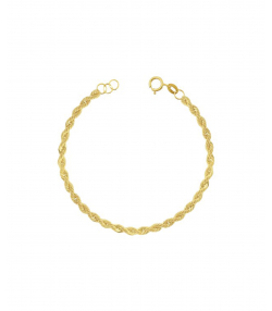 دستبند طنابی ضخیم میوگلد Mio Gold کد BR785