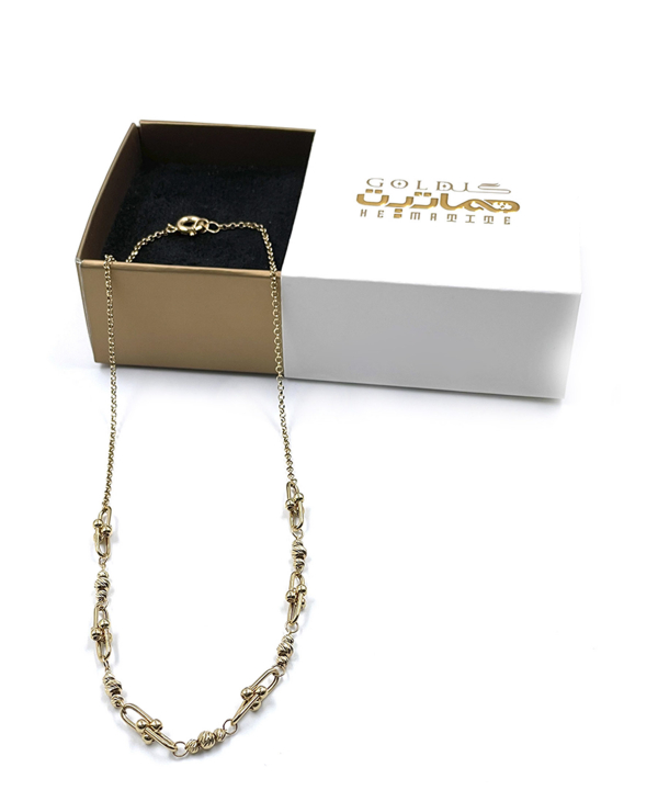گردنبند تیفانی و البرناردو هماتیت گلد Hematite Gold کد 132415