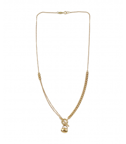 گردنبند کارتیه و تیفانی هماتیت گلد Hematite Gold کد 132436