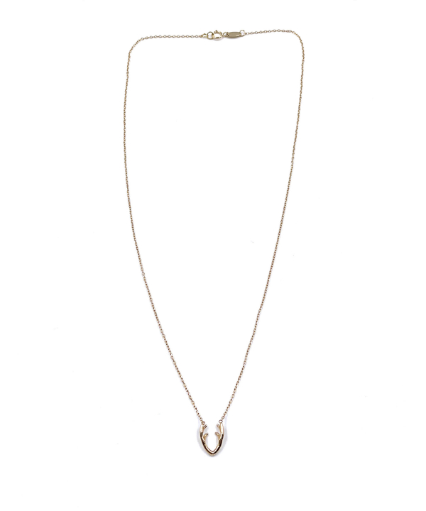 گردنبند گوزن ظریف هماتیت گلد Hematite Gold کد 132443